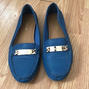Leather loafers